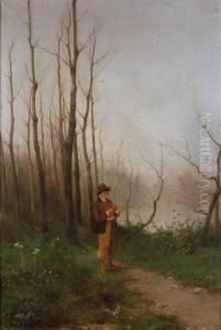 Giovane Nel Bosco by Francesco Capuano