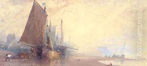 Misty sunset, Hastings