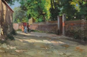 La Passeggiata, Champigny by Ulisse Caputo