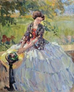 Dama In Giardino