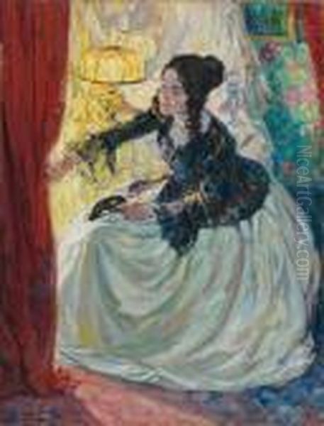 Jeune Fille Au Masque - view 1