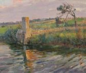 Paesaggio Fluviale by Ulisse Caputo