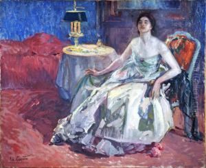 Interno Con Figura