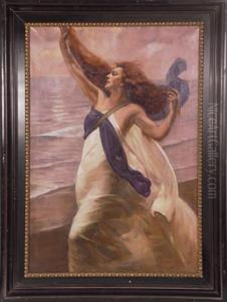 Figura Allegorica In Riva Al Mare - view 1