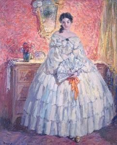 Portrait Of Ninette by Ulisse Caputo