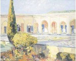 Cours De Palais, Maroc.