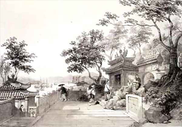A Chapel of the Great Temple of Macao - view 1