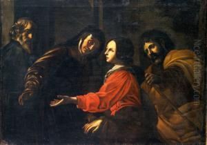 Visitazione by Giovanni Battista Caracciolo