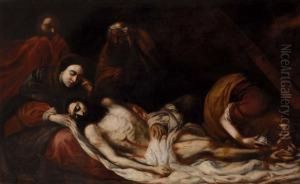 Compianto Sul Cristo Morto by Giovanni Battista Caracciolo
