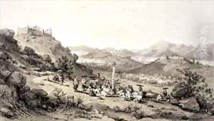 General View of Macao by Auguste Borget