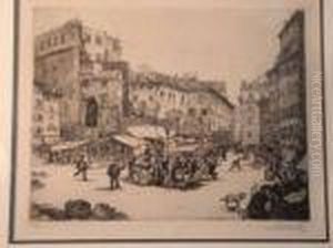 Italian Market Scene