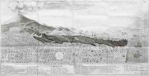 The eruption of Mount Vesuvius in 1774 by Bottis, Gaetano de