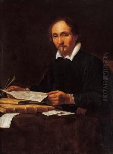 Ritratto Di Un Letterato by Giovanni Bernardo Carbone