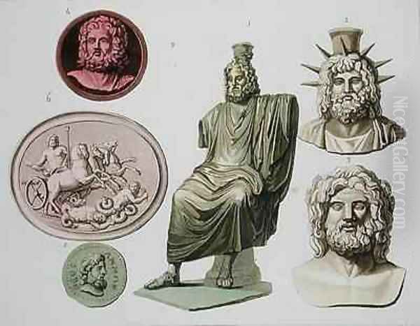 Representations of Zeus, Jupiter or Jove - view 1