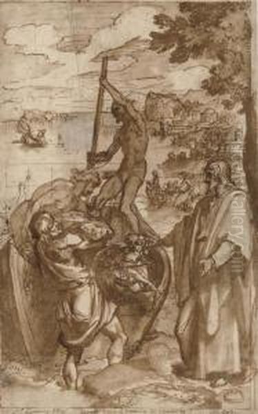 The Apparition Of Christ To Saint Peter - view 1
