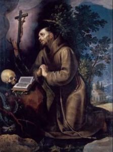 San Francesco In Preghiera Sulla Verna by Lodovico Cardi Cigoli