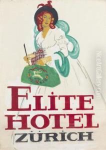 Elite Hotel Zurich by Emil Cardinaux