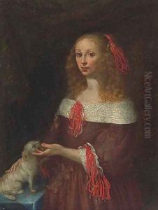 Portrait of a lady 2 by Gerard Ter Borch