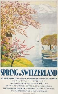 Spring In Switzerland. 1921. by Emil Cardinaux
