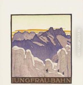 Jungfrau-bahn by Emil Cardinaux