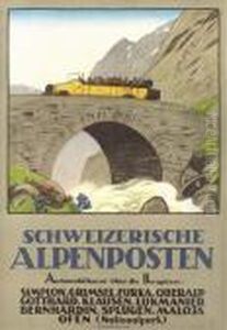 Schweizerische Alpenposten by Emil Cardinaux