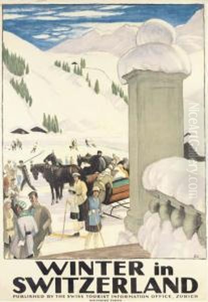 Winter In Switzerland - view 1