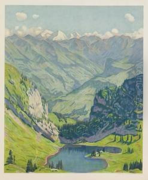 Oschinensee. - view 1