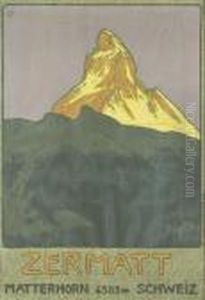 Zermatt, Matterhorn by Emil Cardinaux