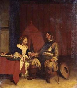 The Proposal by Gerard Ter Borch