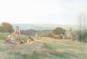 Harvesting Scene by Claude Cardon