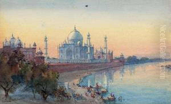 The Taj Mahal - view 1