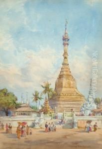 View Of A South-east Asian Temple