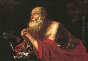 Saint Jerome by Jacques Blanchard