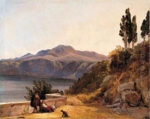 Paesaggio Costiero Con Figure