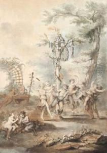 Bacchanale. by Jacques Philippe Caresme
