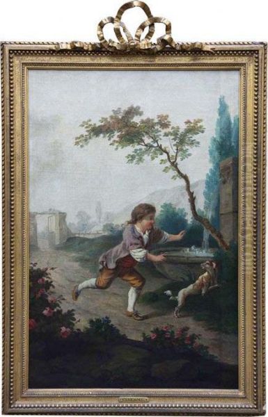 Oljemalning Pa Duk - view 1