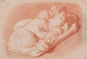 Enfant Endormi (etude En Rapport Avec Une Sculpture) Enfant Endormi (etude En Rapport Avec Une Sculpture)