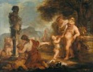 Bacchanale by Jacques Philippe Caresme