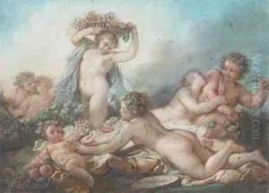 Bacchanale by Jacques Philippe Caresme