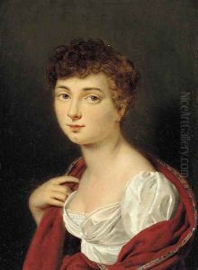 Portrait of a lady by Louis Leopold Boilly