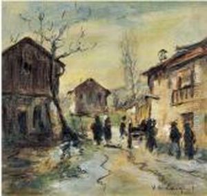 Ritorno Dal Mercato by Vittore Antonio Cargnel