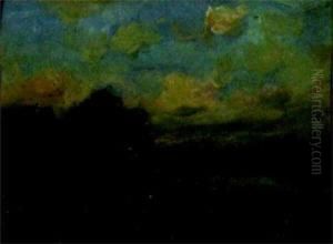 Sera Sul Piave by Vittore Antonio Cargnel
