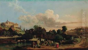 A Town In A River Valley