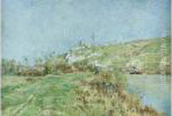 La Seine Aux Andelys - view 1