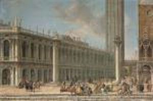 View Of The Piazzetta Of Saint Mark