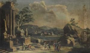 Le Christ Delivrant Deux Demoniaques Du Pays Des