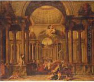The Sacrifice Of Iphigenia by Alberto Carlieri