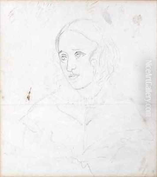 Portrait of George Eliot (Mary Ann Evans) - view 1