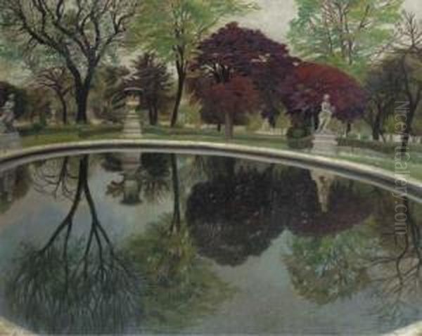 Luxembourg Gardens, Paris - view 1