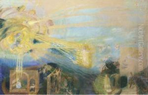 A Vision Of God In Heaven by Hilda Carline